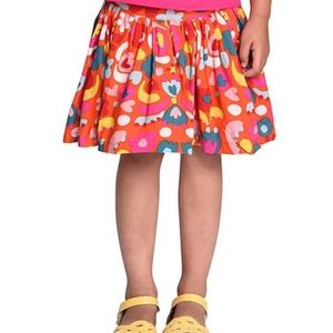 Room Seven Heart Print Spoon Skirt NWT